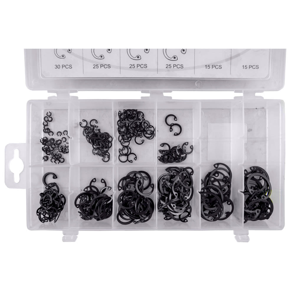 ESTUCHE DE ARANDELAS SEEGER INTERIORES 300PCS