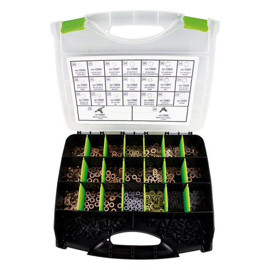 ESTUCHE DE ARANDELAS DE COBRE PARA INYECTORES 551PCS
