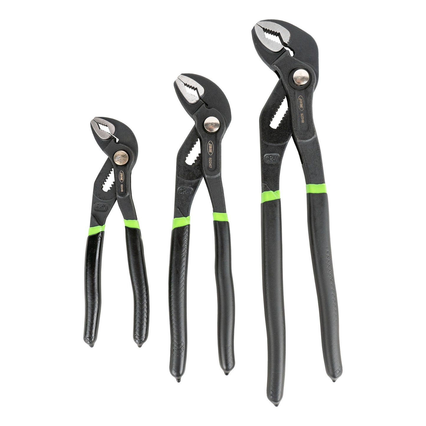 SET OF 3 ADJUSTABLE PLIERS