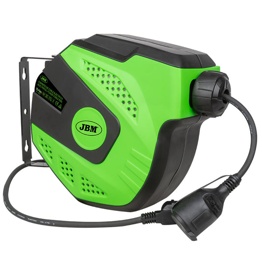 CARRETE DE CABLE ELÉCTRICO  12M - VERDE
