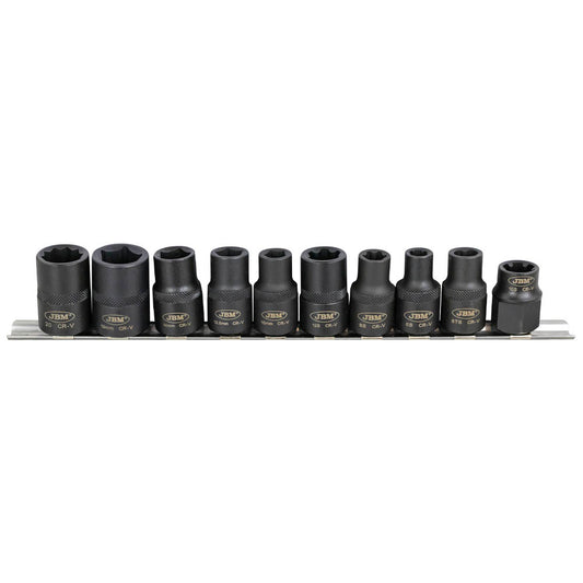 SET OF 10 1/2" SOCKETS SPECIAL FOR AUTOMOTIVE