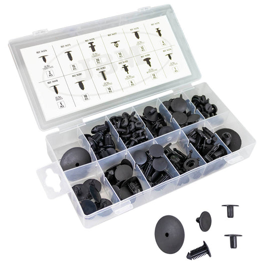 ESTUCHE DE CLIPS RENAULT/DACIA PARA TAPICERÍA 109PCS