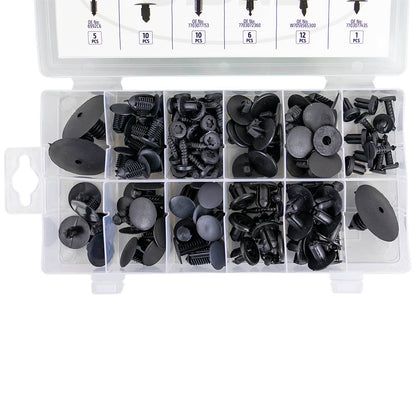 ESTUCHE DE CLIPS RENAULT/DACIA PARA TAPICERÍA 109PCS