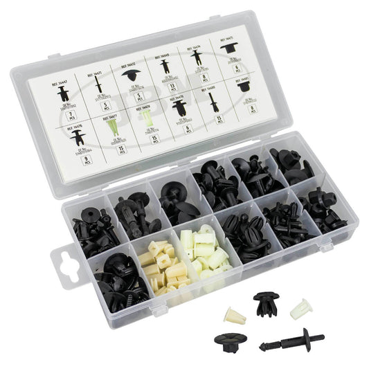 ESTUCHE DE CLIPS BMW/MINI PARA TAPICERÍA 112PCS
