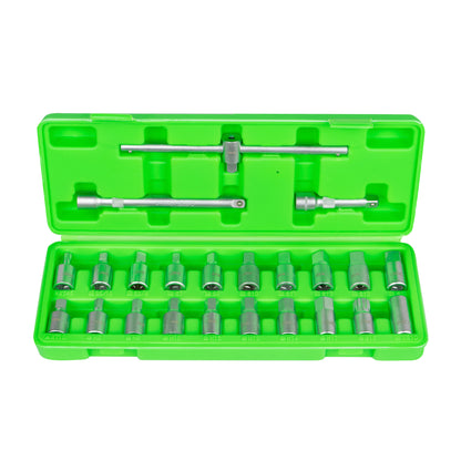 23PCS CRANKCASE PLUG SOCKET SET