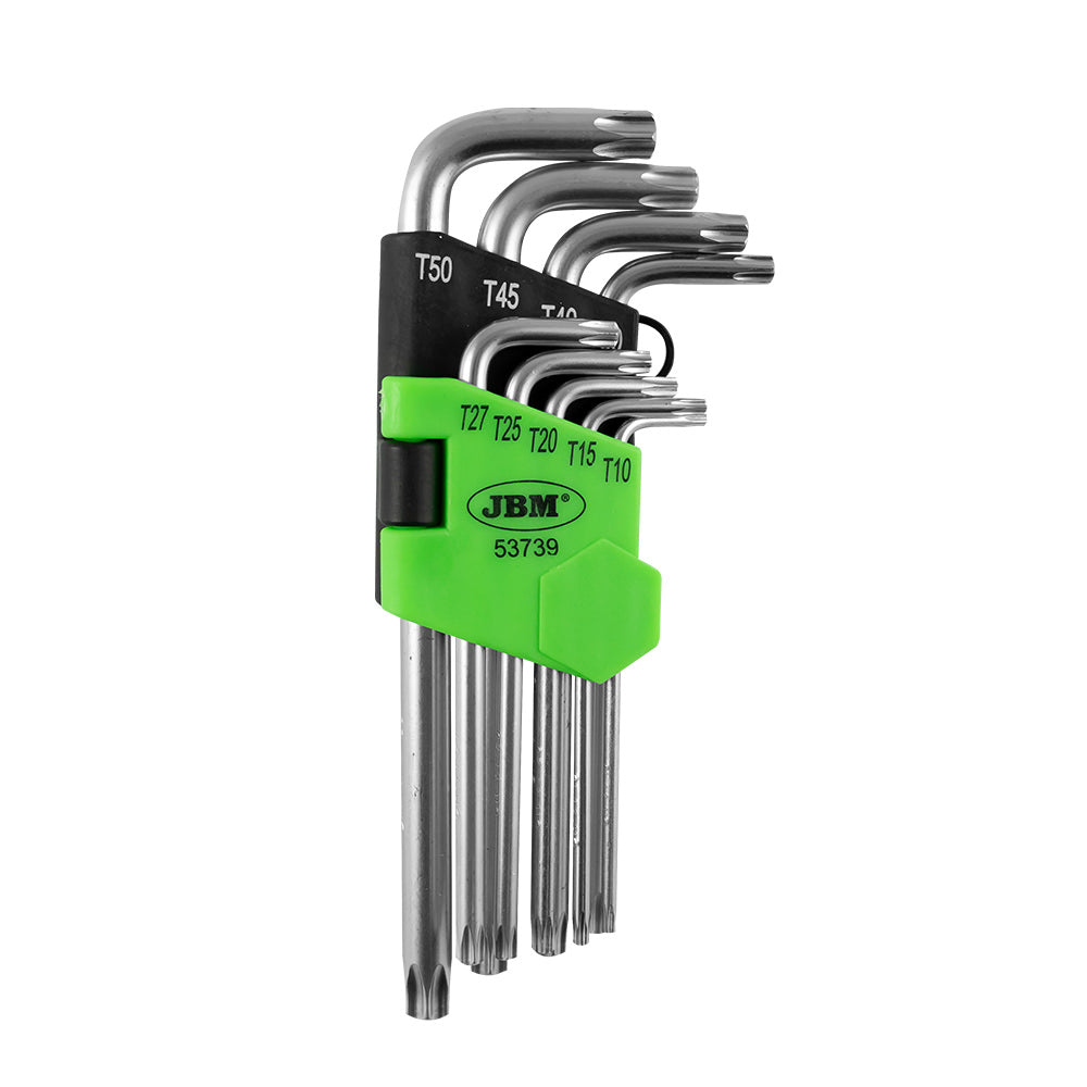 SET DE 9 LLAVES TORX LARGAS