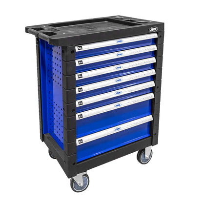 7 DRAWER TOOL CART BLUE - EMPTY