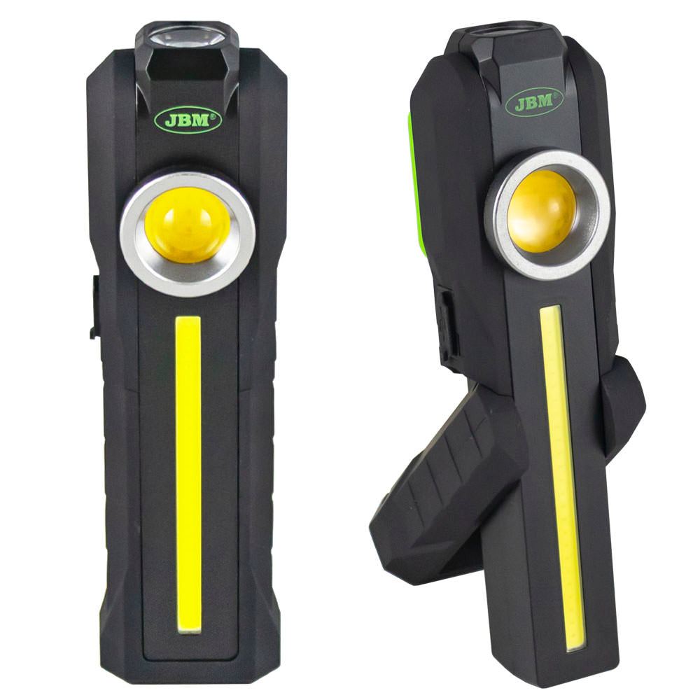 MINI LÁMPARA LED CON BASE ARTICULADA IMANTADA - 300LM