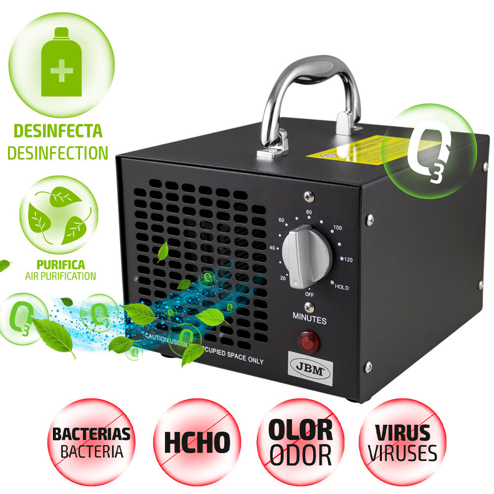 GENERADOR DE OZONO PORTÁTIL 5000MG/H (220V)