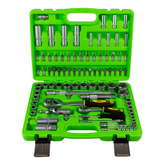 94 PIECE TOOL KIT WITH HEXAGON SOCKETS