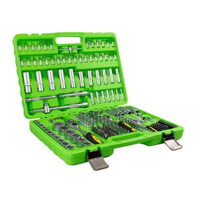 179 PIECE TOOL KIT WITH HEXAGON SOCKETS