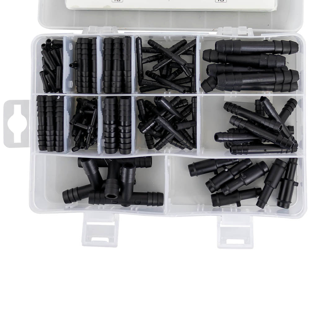 ESTUCHE DE CONECTORES DE MANGUERA 113PCS