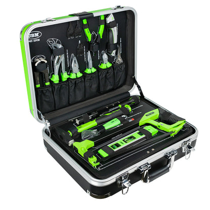 135 PIECE TOOL CASE WITH ZINC PLATED HEXAGON SOCKETS