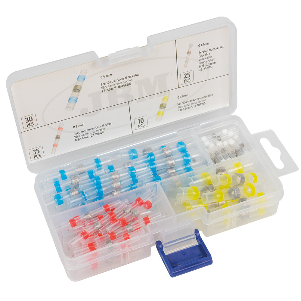 SET DE MANGUITOS DE SOLDADURA TERMORETRÁCTILES 100PCS