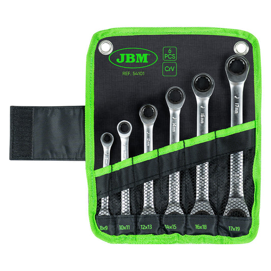 SET OF 6 RATCHET WRENCHES