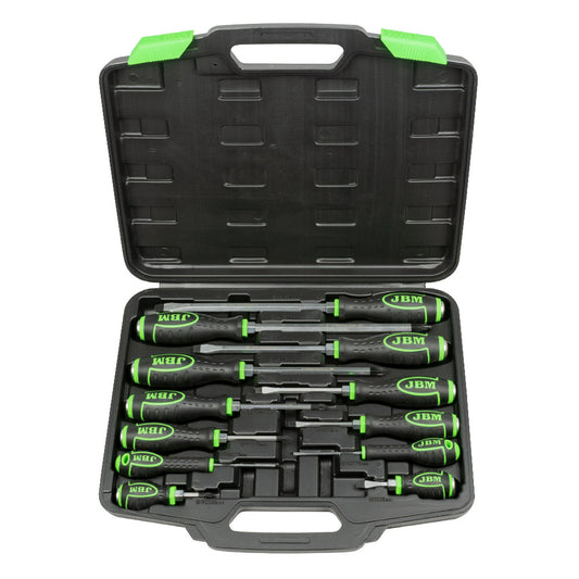 MAGNETIC TIP IMPACT SCREWDRIVER SET IN CASE