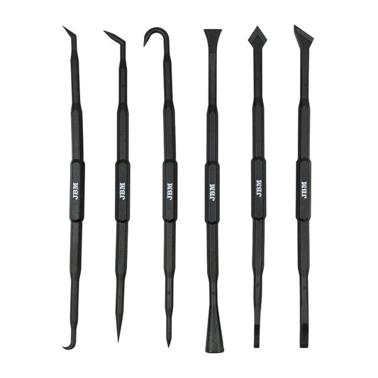 SET OF HOOKS, SPIKES AND ANTI-MARK LEVERS (6 PCS)