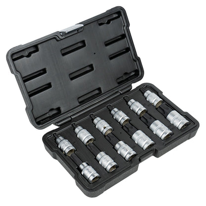 12 PIECE SET 1/2" TORX TIP