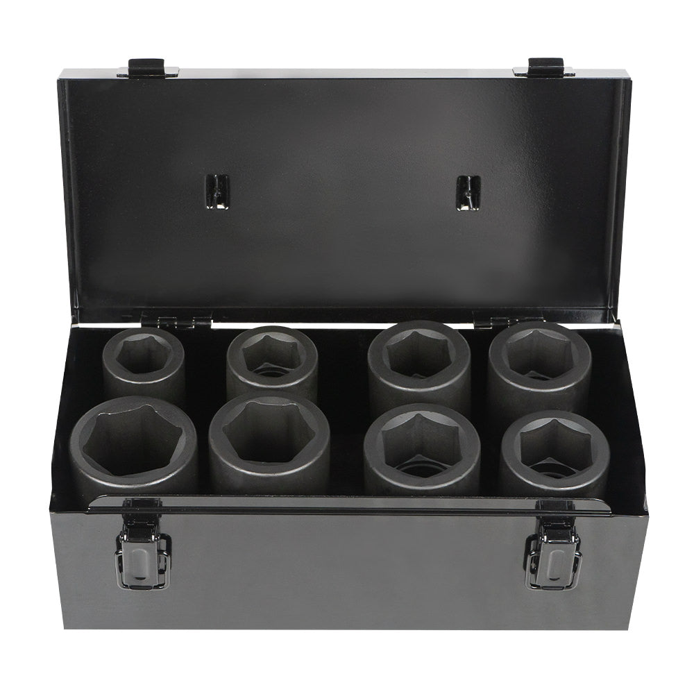 SET DE 8 VASOS DE IMPACTO DE 1" LARGOS