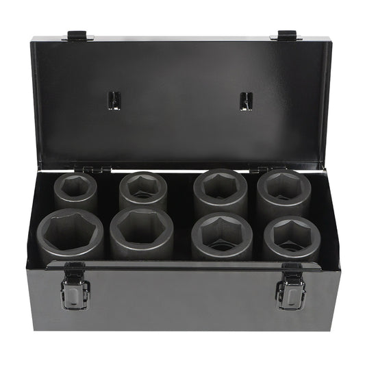 SET DE 8 VASOS DE IMPACTO DE 1" LARGOS