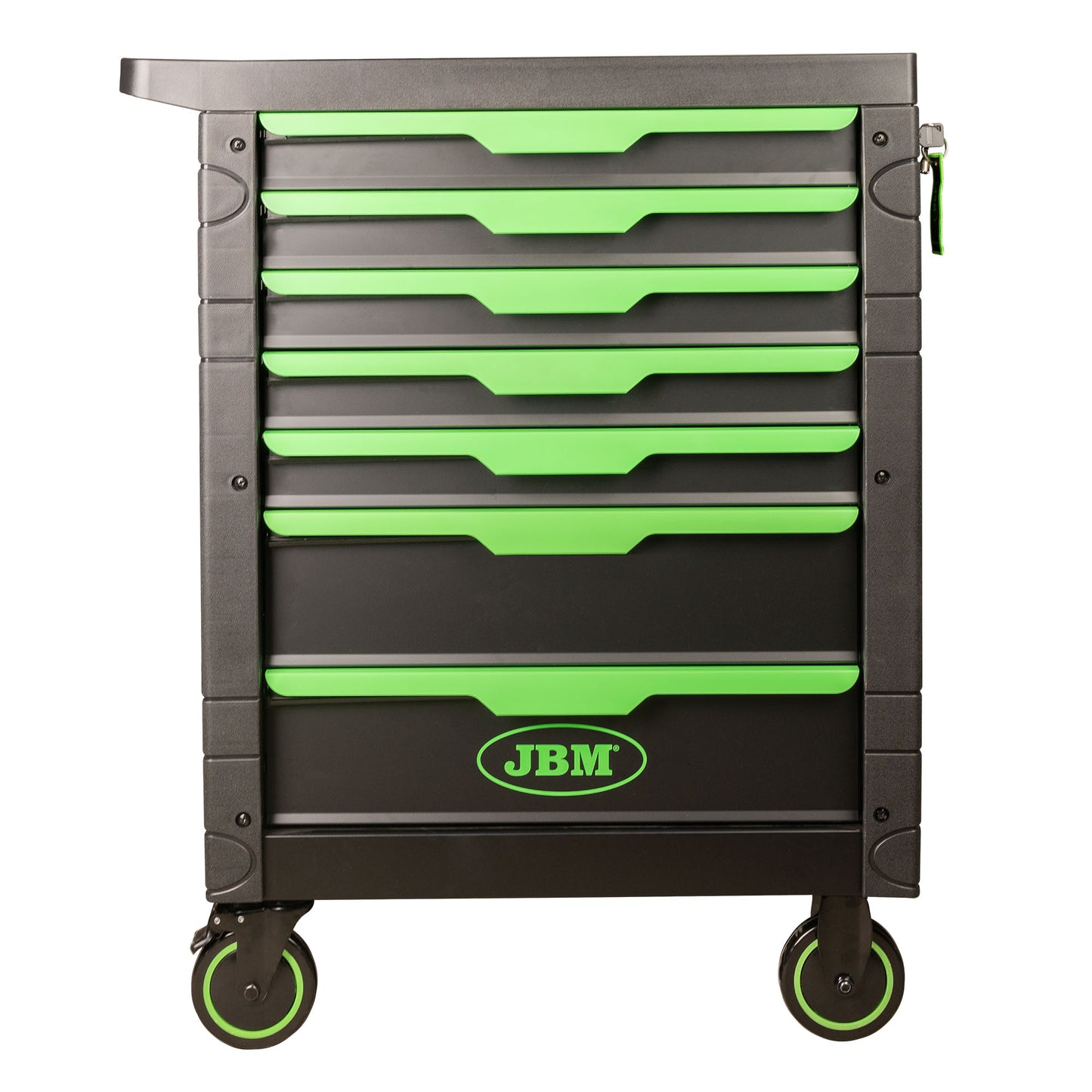 7 DRAWER TOOL CART GREEN