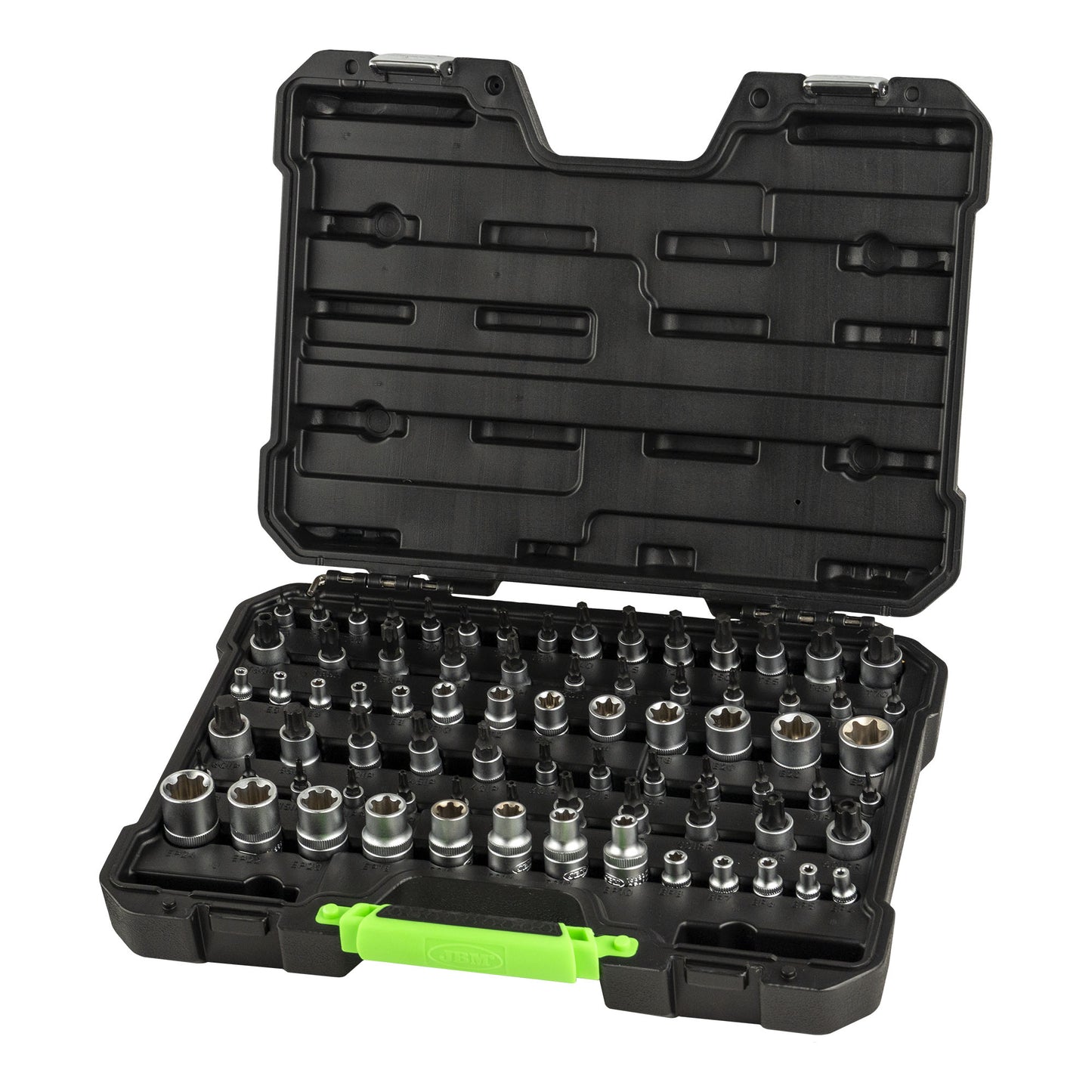 MALETÍN DE VASOS Y PUNTAS TORX / TORX PLUS DE 77 PIEZAS