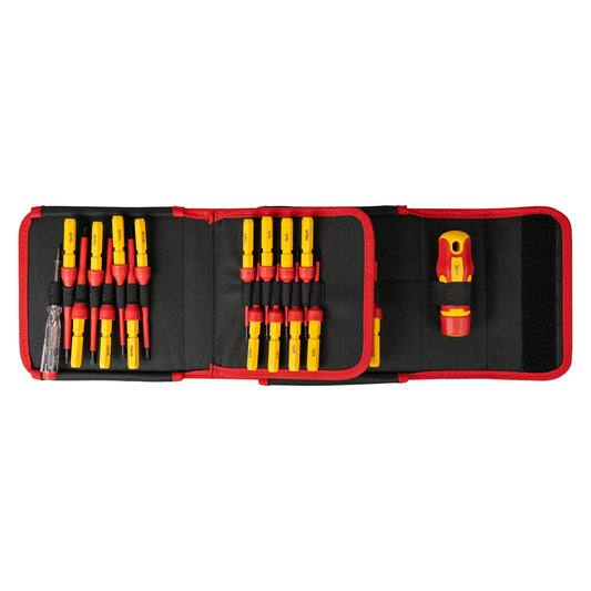 SET DE DESTORNILLADORES INTERCAMBIABLES AISLADOS 25 PCS