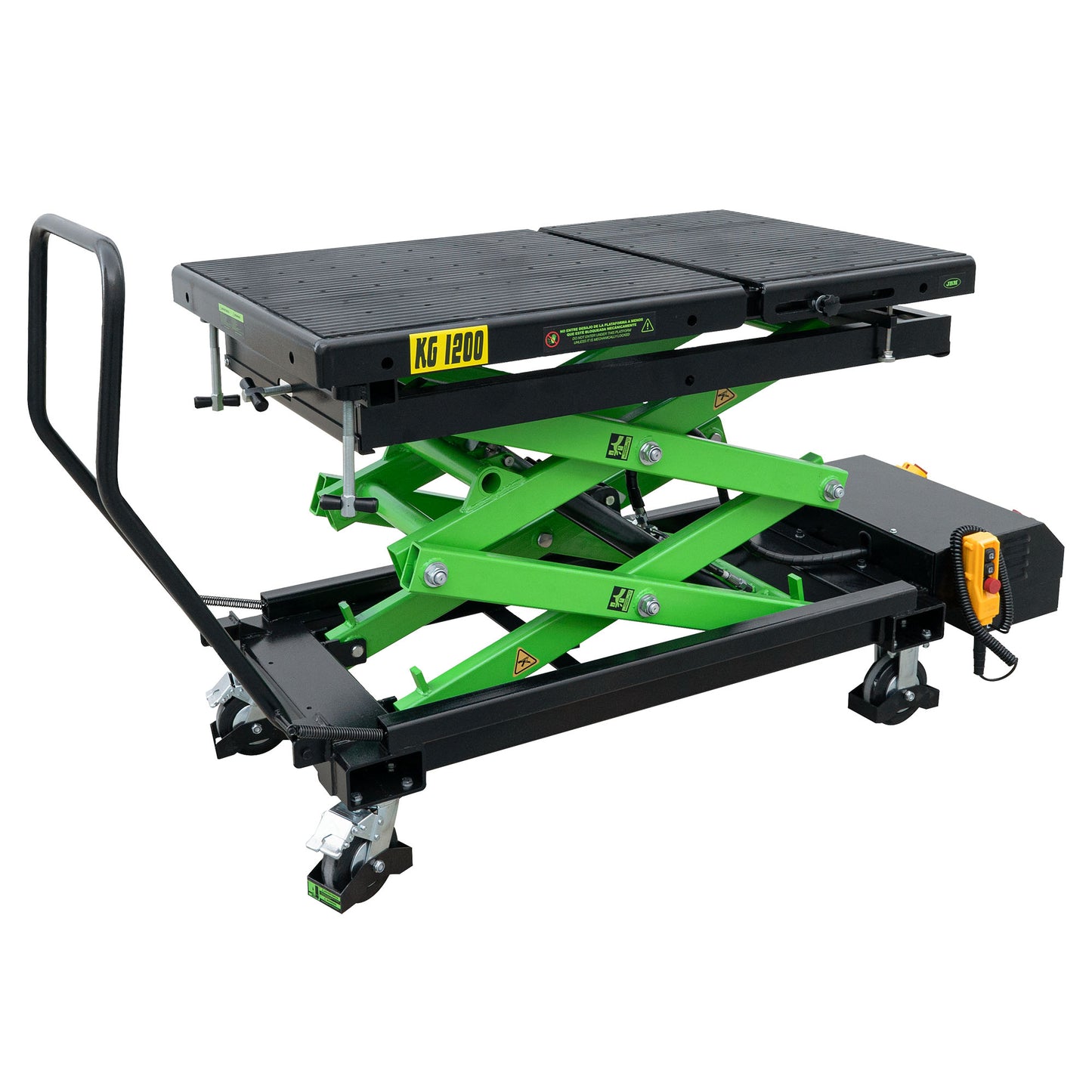 HYDRAULIC TABLE FOR ELECTRIC VEHICLE BATTERIES WITHOUT SUPPORTS 1200KG