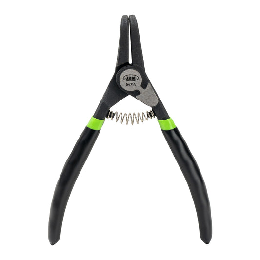 ALICATE SEEGER PARA EXTERIORES CON BOCA CURVA 7" 180MM