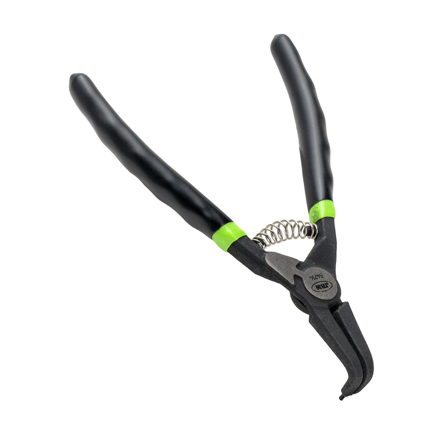 ALICATE SEEGER PARA EXTERIORES CON BOCA CURVA 7" 180MM