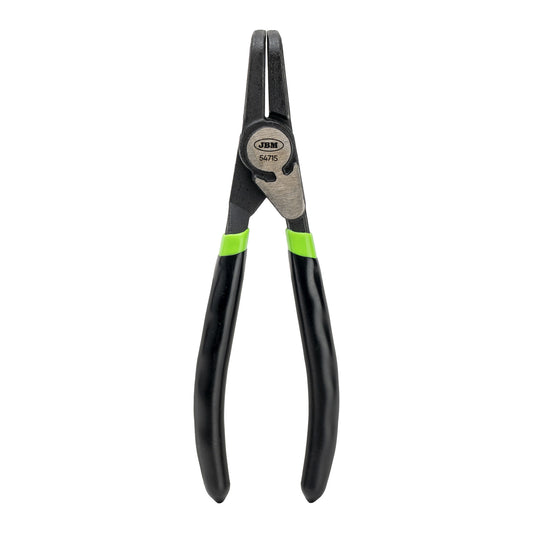 ALICATE SEEGER PARA INTERIORES CON BOCA CURVA 7" 180MM