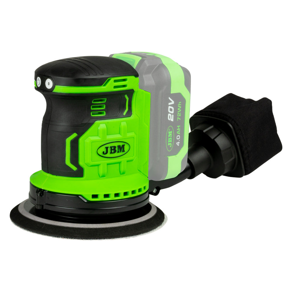 BATTERY-POWERED ORBITAL SANDER