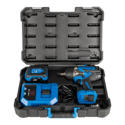 1/2" 1300NM BATTERY BRUSHLESS IMPACT GUN WITH CASE - ANONYMOUS