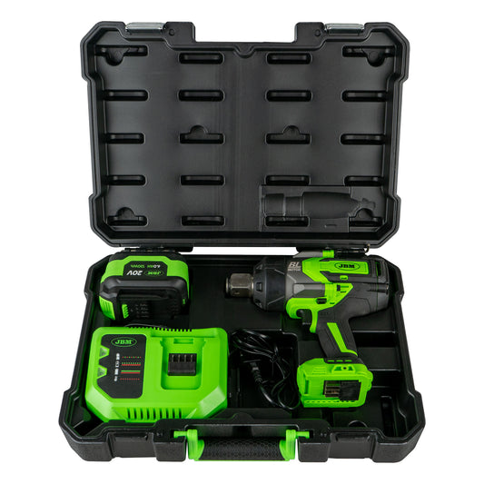 1" 2300NM BATTERY BRUSHLESS IMPACT GUN WITH CASE