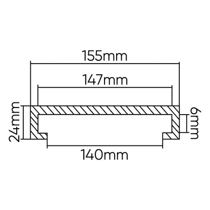 TACO DE GOMA PARA ELEVADOR ISTOBAL/VELYEN 155MM