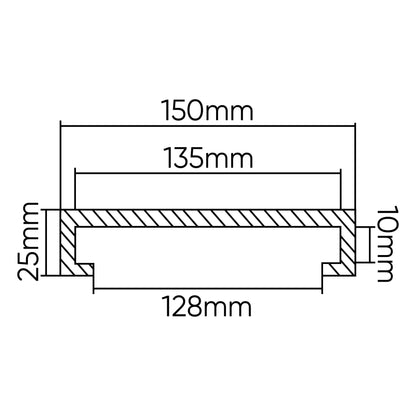 TACO DE GOMA PARA ELEVADOR RAVAGLIOLI 150MM