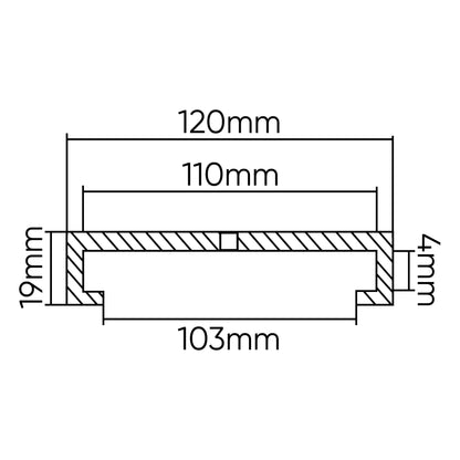 TACO DE GOMA PARA ELEVADOR J.A.B. BECKER/ATH/HORMANN/HERMANN 120MM