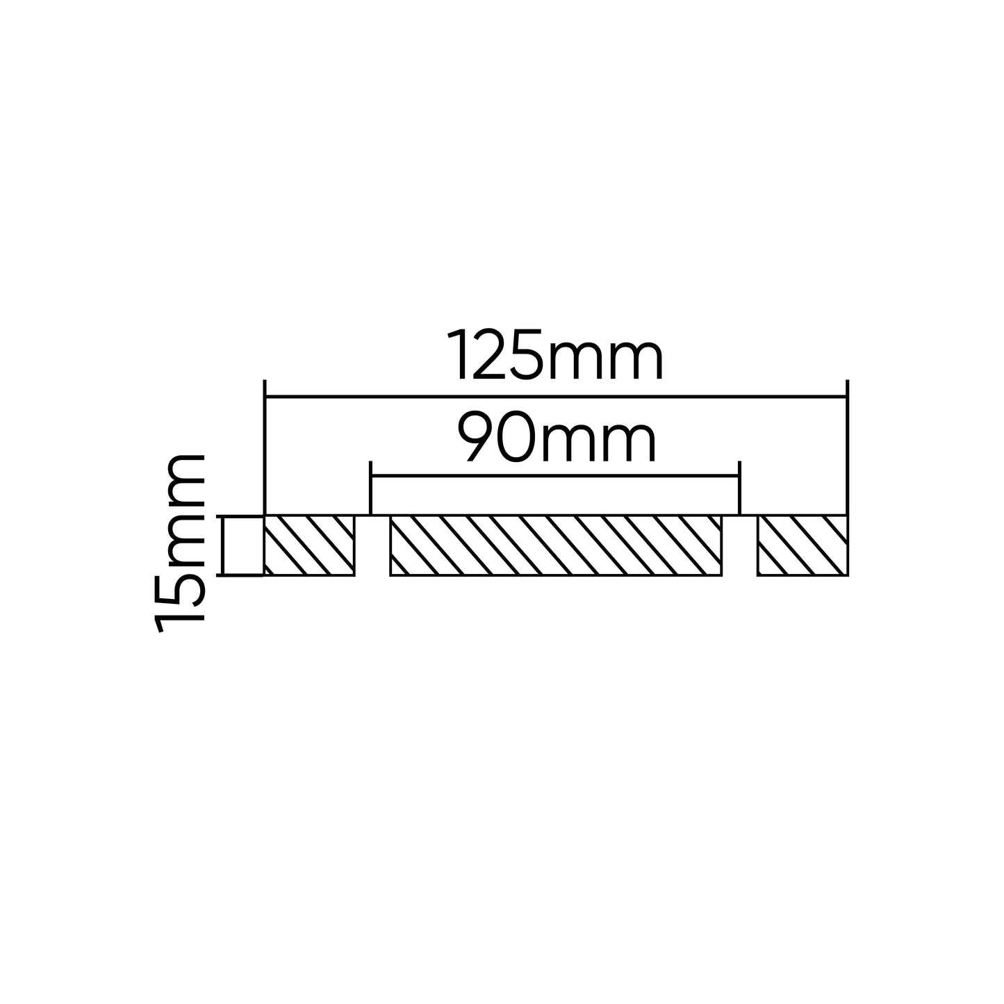 TACO DE GOMA PARA ELEVADOR ROTARY 125MM